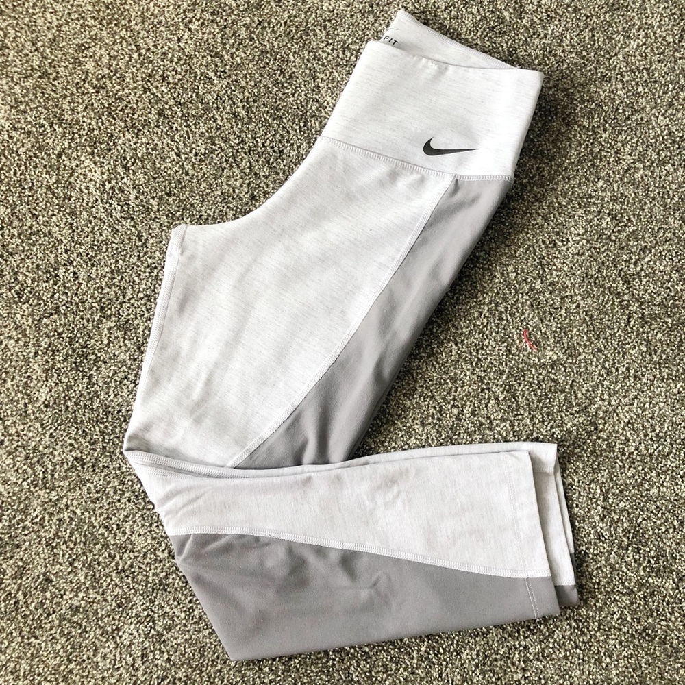 Nike Gray Dri-Fit High waisted Leggings